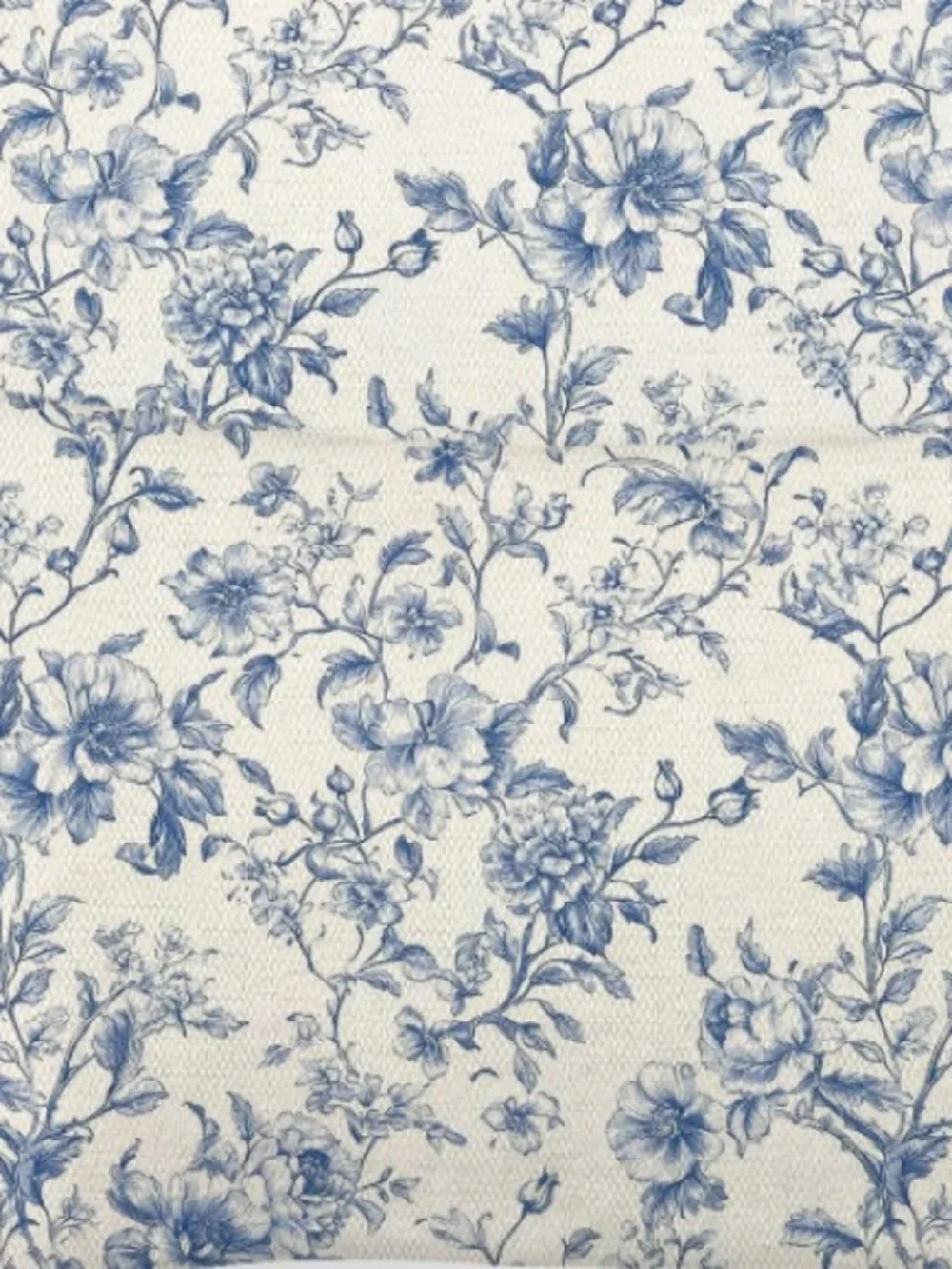 Chinoiserie Lumbar Pillow Covers 100% Linen 12x20” (2-Pack)
